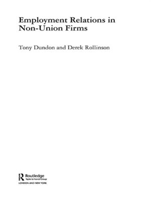 cover image of Employment Relations in Non-Union Firms